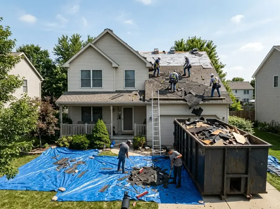 roof-replacement-debris-remova-004 — frequently asked questions, Cheapest Dumpster Rentals in Jena, LA